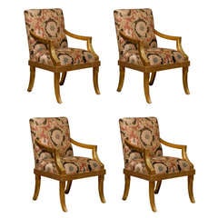 Set of 4 Dining Chairs by J. Robert Scott