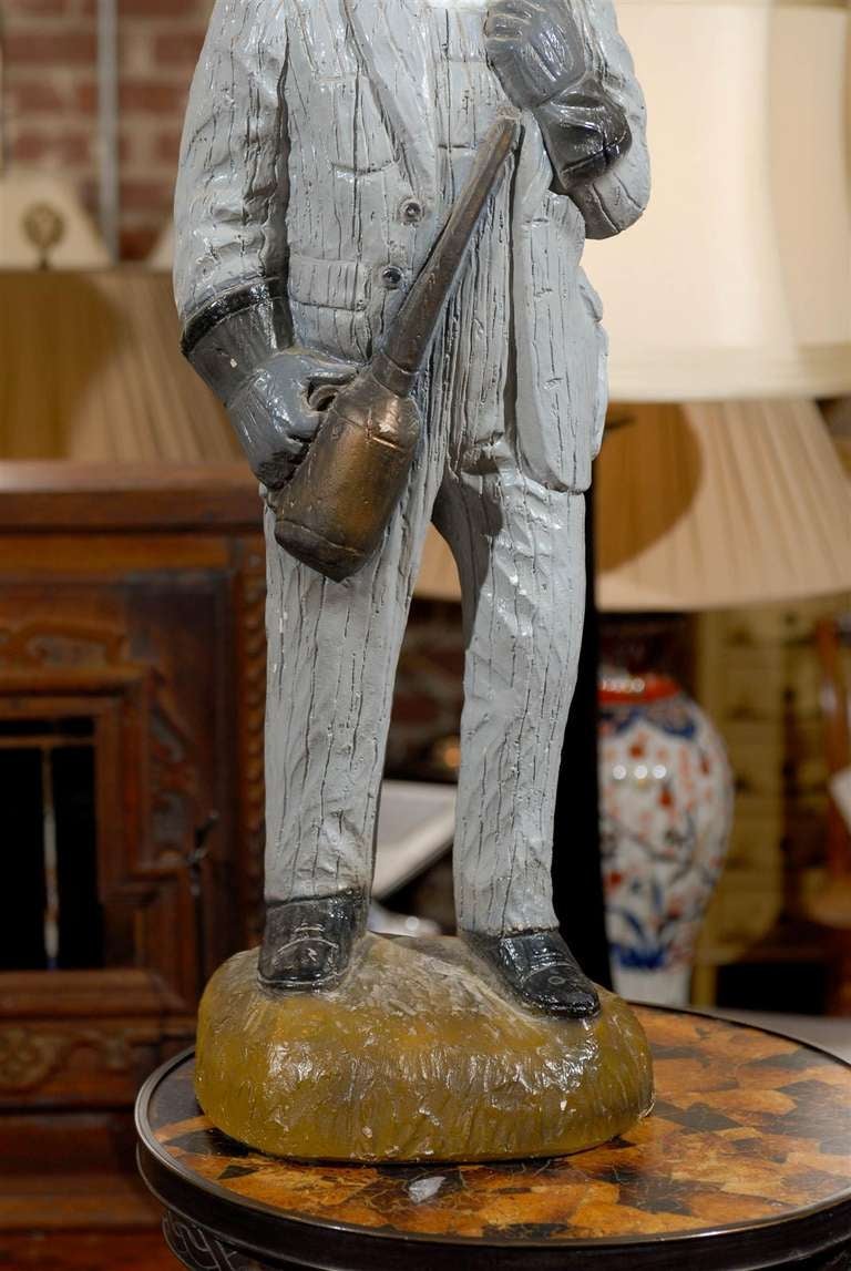 20th Century Vintage Railroad Engineer Lamp