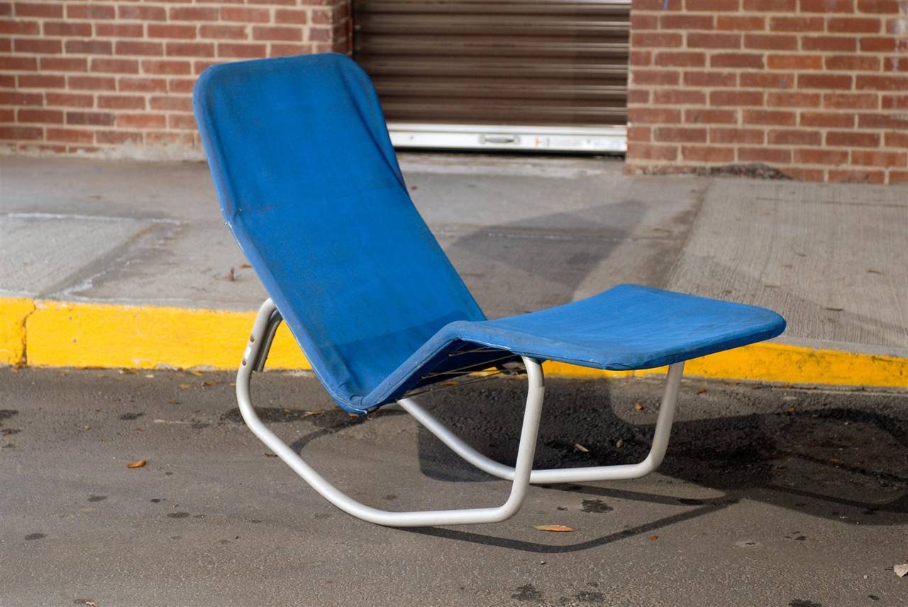 Pair of Barwa Loungers by Edgar Bartolucci and Jack Waldheime In Good Condition In Atlanta, GA