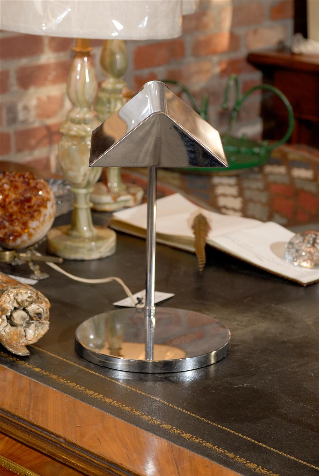 Mid Century Modern Chrome Desk Lamp 2