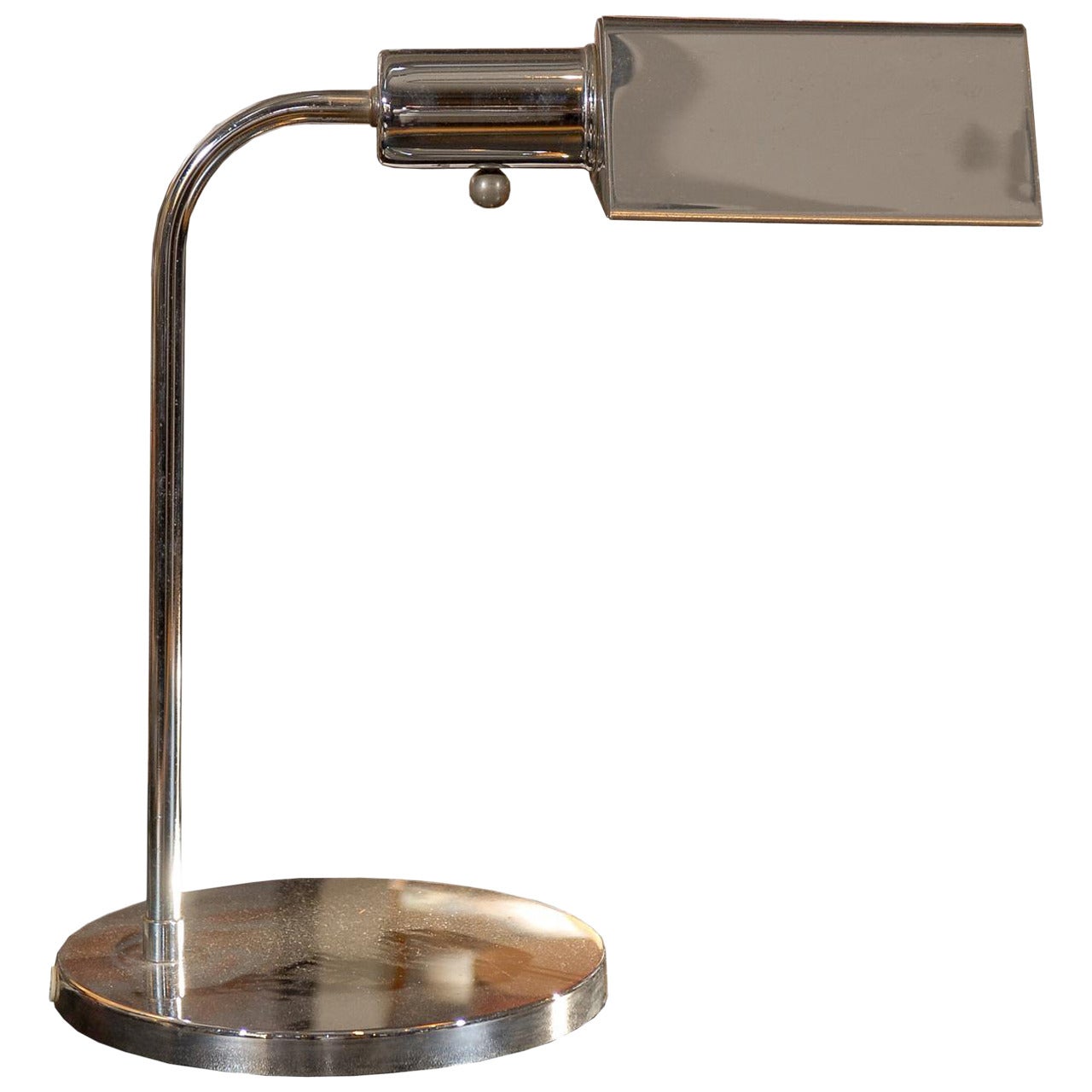 Mid Century Modern Chrome Desk Lamp