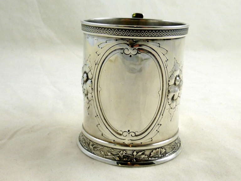 American Victorian Sterling Silver Baby Mug or Cup