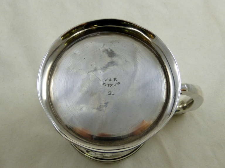 Victorian Sterling Silver Baby Mug or Cup In Excellent Condition In New York, NY