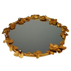 French Fondica Accessory Display Mirror