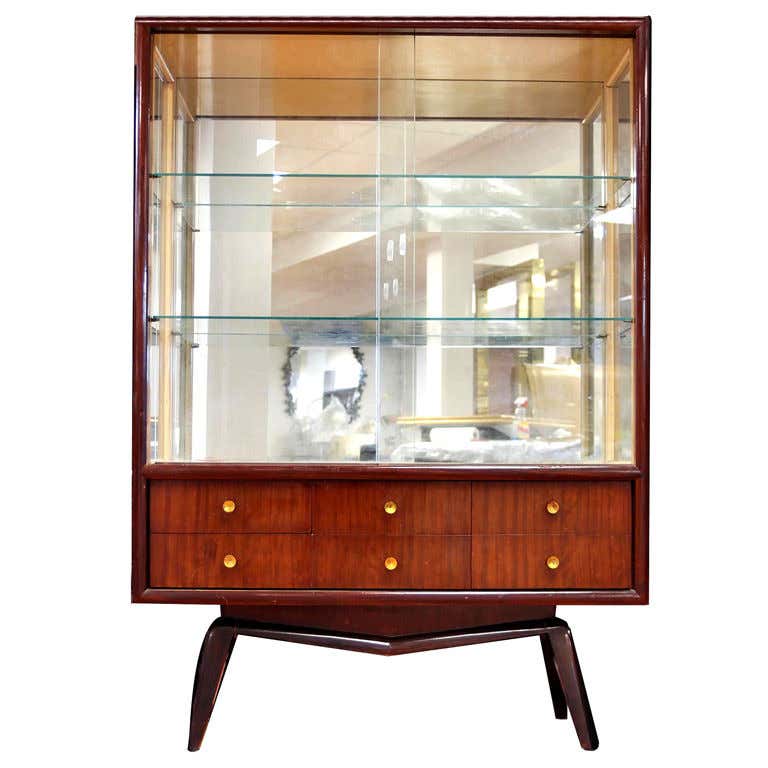 Italian Display Cabinet For Sale at 1stDibs