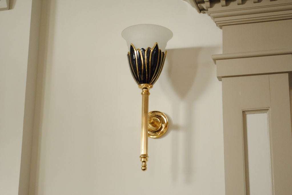 Pair of Italian Wall Torches
