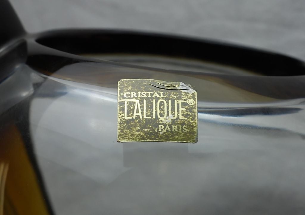 Lalique Art Deco Marrakech Vase For Sale 2
