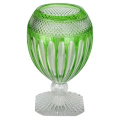 Italian Crystal Orphos Vase by Mario Cioni