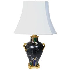 Pair of Italian Table Lamps by Mangani