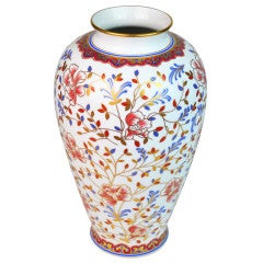 Italian Porcelain Urn-Form Vase by Ancap