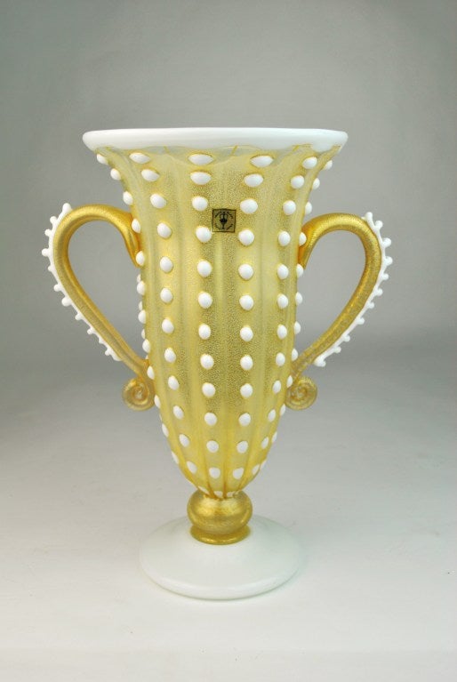 Japanese Urn in the Italian Style by Iwata Glass