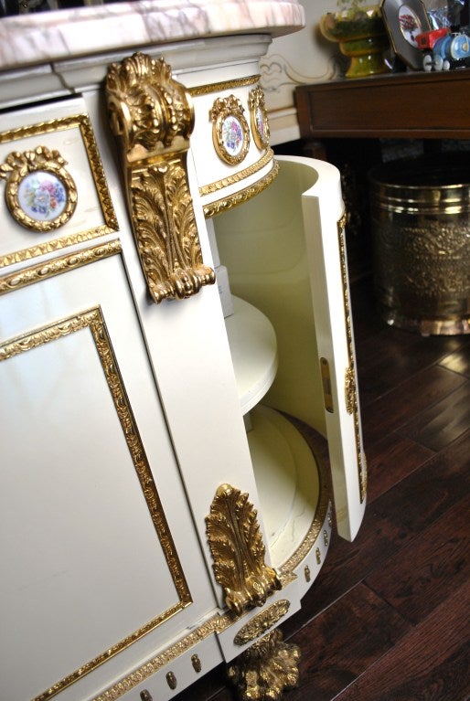 20th Century Spanish Dining Service Cabinet by Mariner For Sale