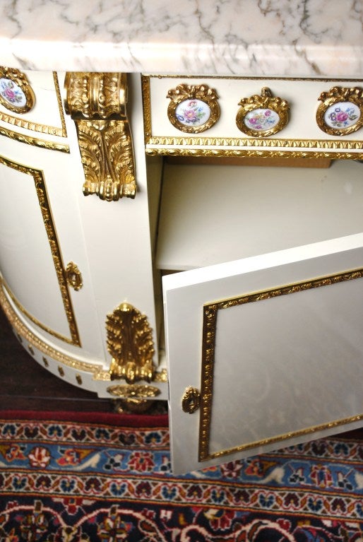 Wood Spanish Dining Service Cabinet by Mariner For Sale