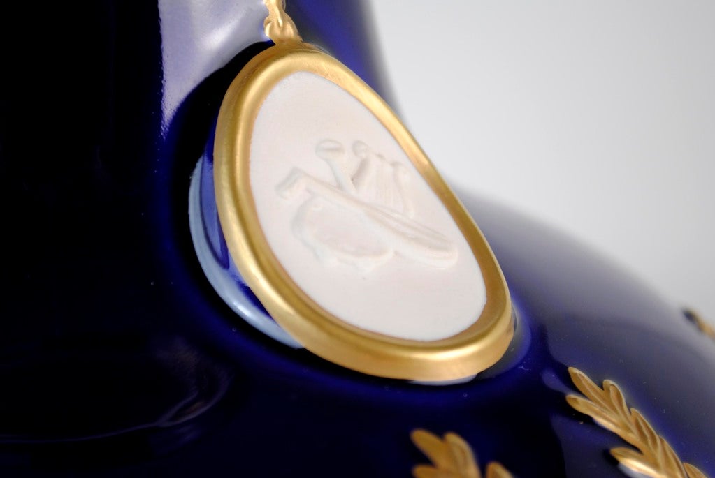 Italian Lidded Urn by Ermete Agostinelli