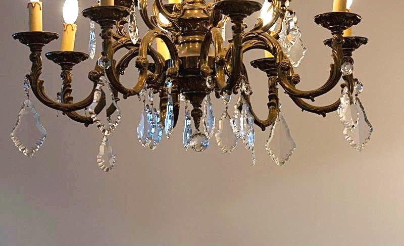 Louis XV-Style Sixteen-Light Chandelier