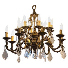 Louis XV-Style Sixteen-Light Chandelier