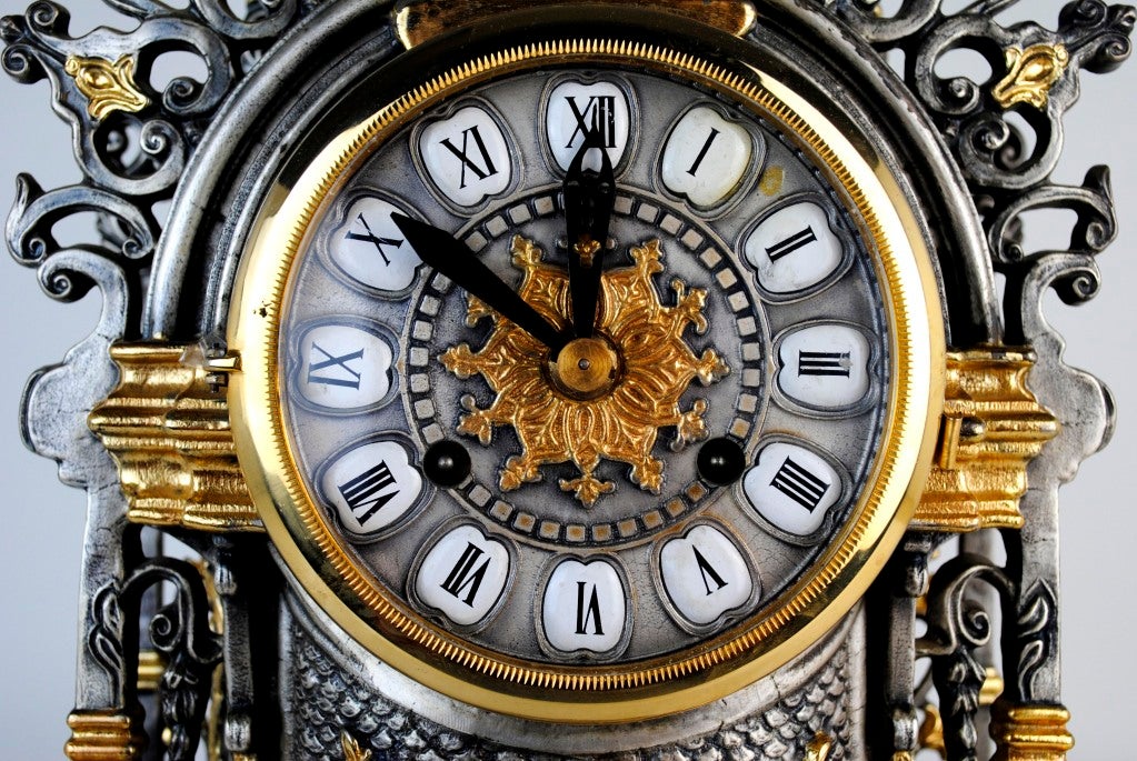 20th Century Italian Mantle Clock For Sale