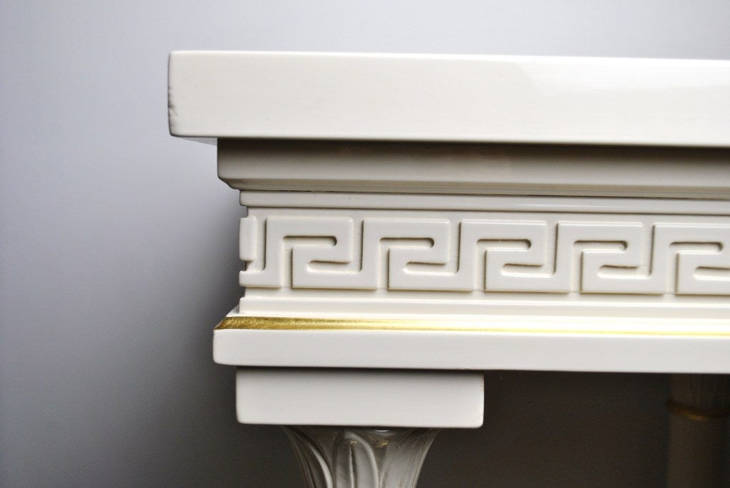 versace console table