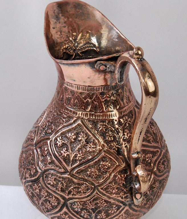 Persian Copper Pitcher 6
