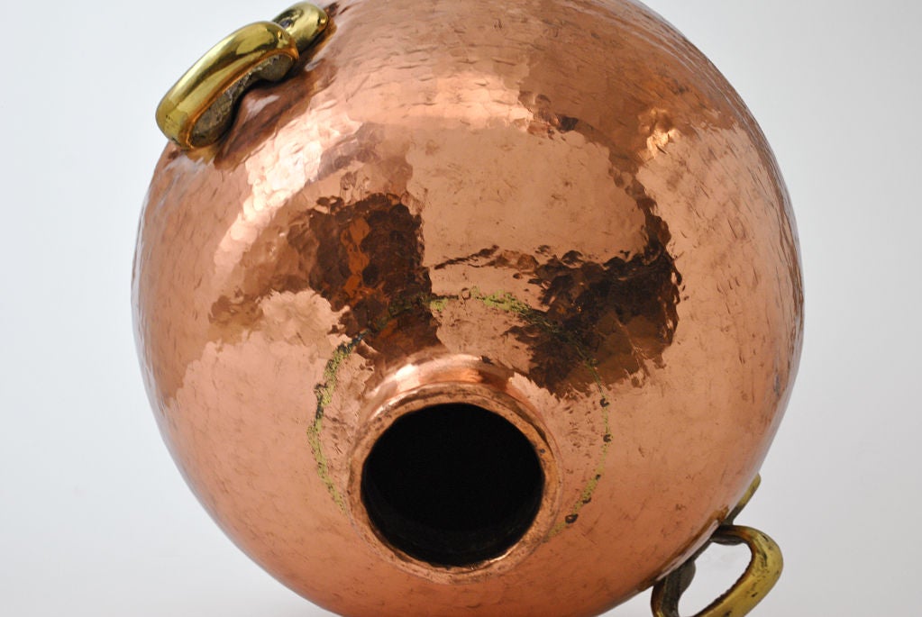 Monumental Copper Vessel For Sale 2
