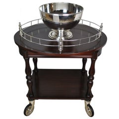 Vintage French Table Service Trolley by Christofle