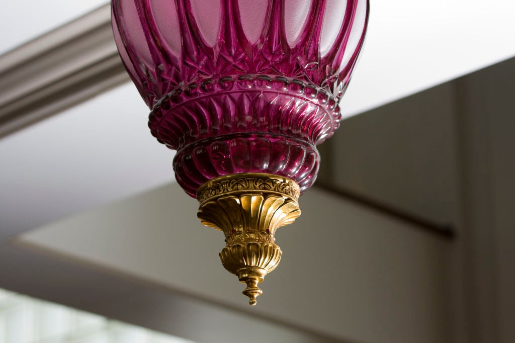 Victorian Montgolfier Balloon Hanging Lantern In Excellent Condition In Blacksburg, VA