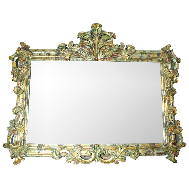 Rococo Wall Mirror For Sale