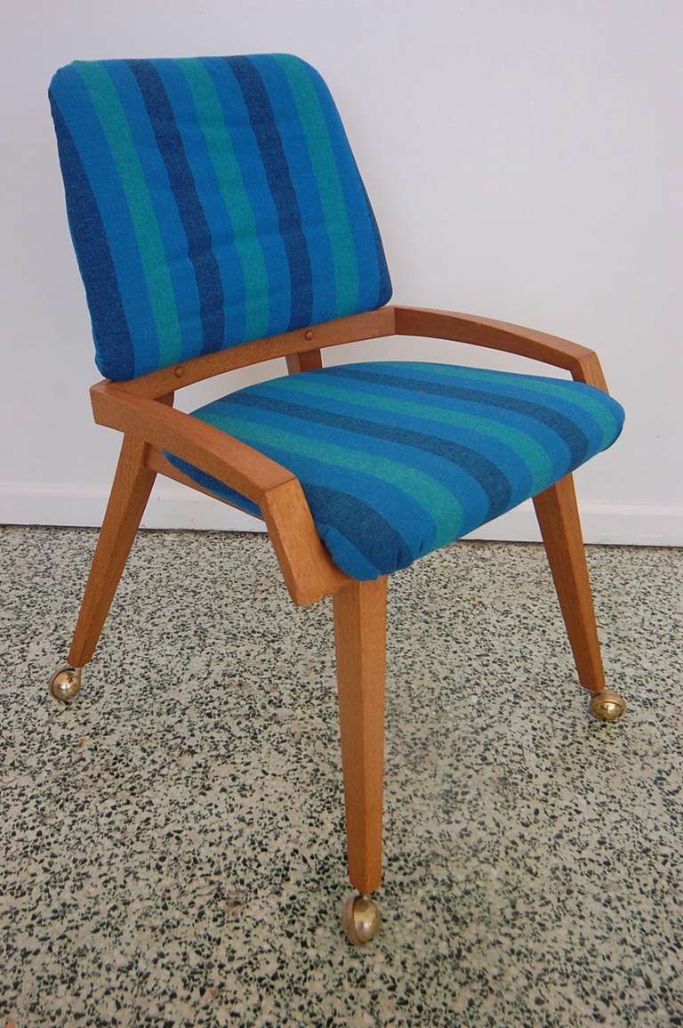 Mid-Century Modern Mid-Century Slipper Vanity Chair