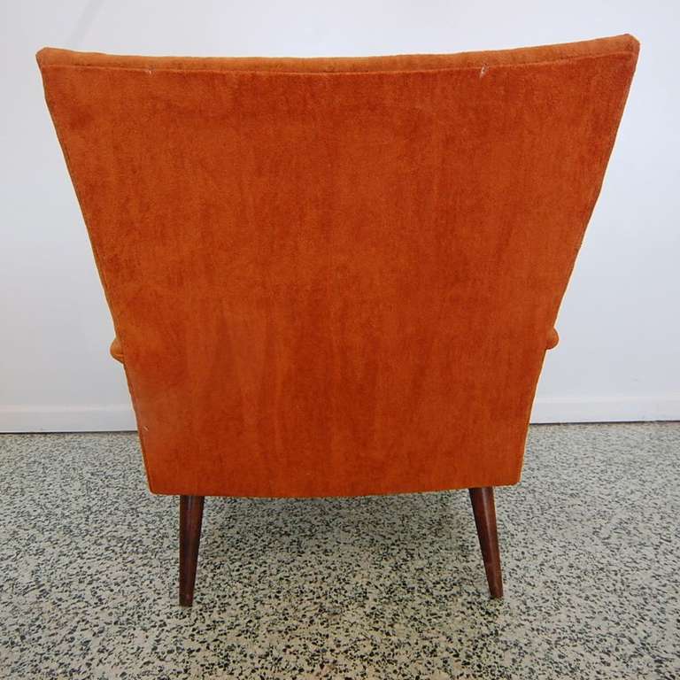 Pair Mid-Century Lounge Chairs 3