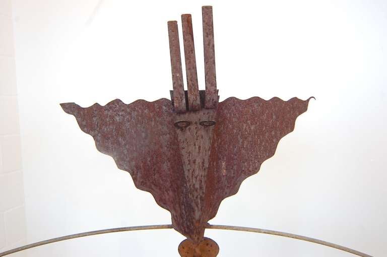 Mid-Century Modern Metal Sculpture Balance In Excellent Condition In St. Louis, MO