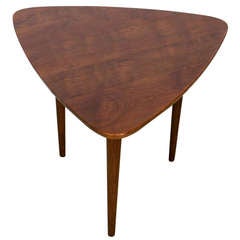 Beautiful Triangle Table by Jens Risom
