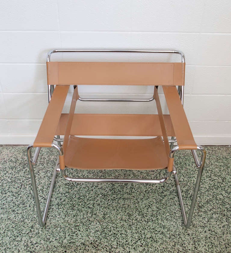 Mid-Century Modern Wassily Chair By Marcel Breuer for Knoll