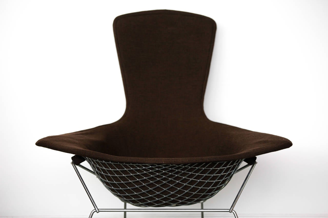 American Bird Chair and Ottoman by Harry Bertoia for Knoll