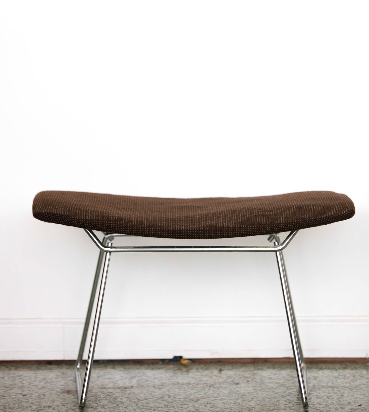 Bird Chair and Ottoman by Harry Bertoia for Knoll In Excellent Condition In St. Louis, MO