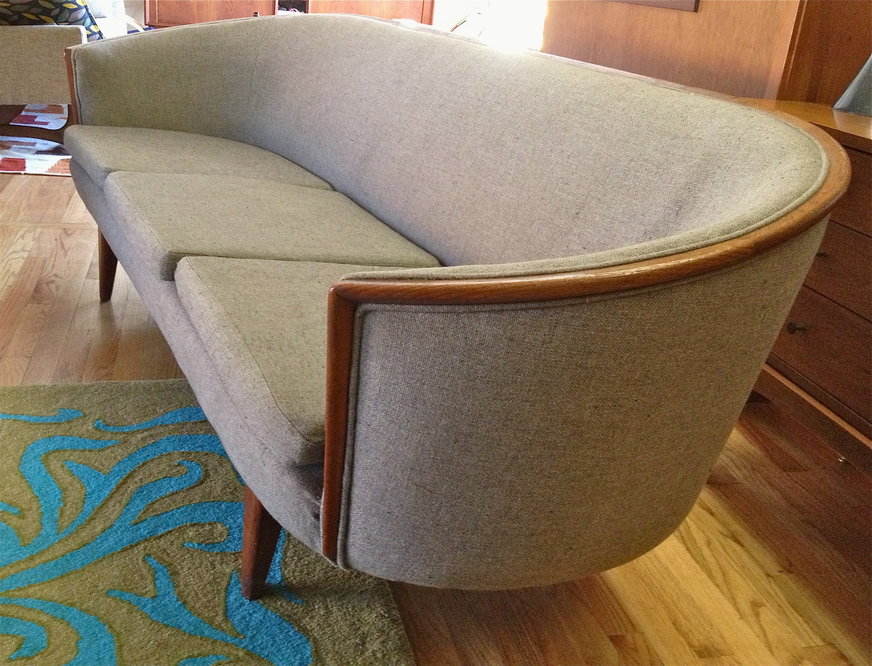 Danish Teak Mid-Century Sofa