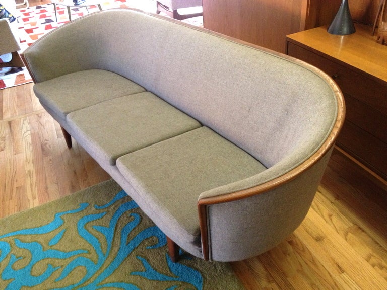 Danish Teak Mid-Century Sofa 2