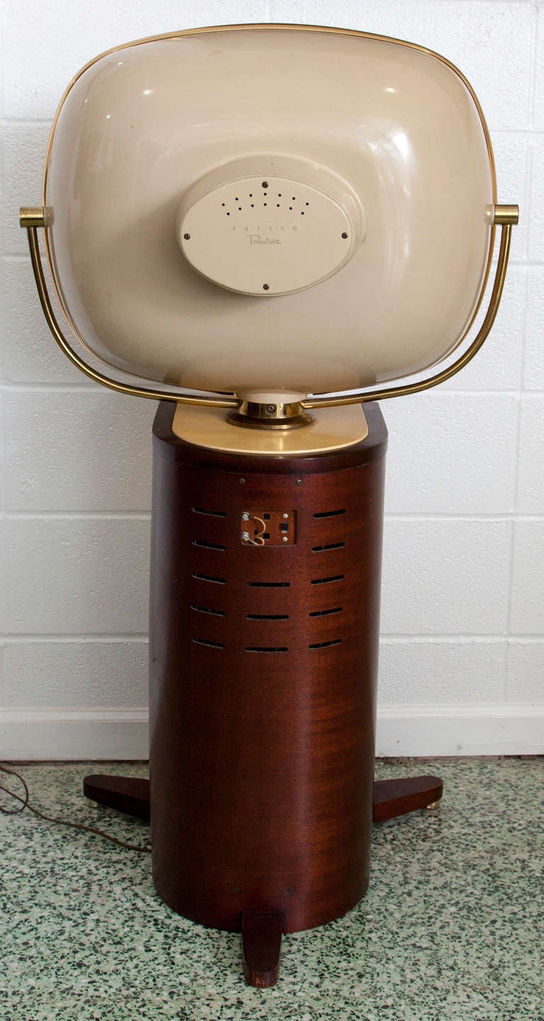 Mid-Century Modern Original Philco Predicta Barber Pole Mid Century Television