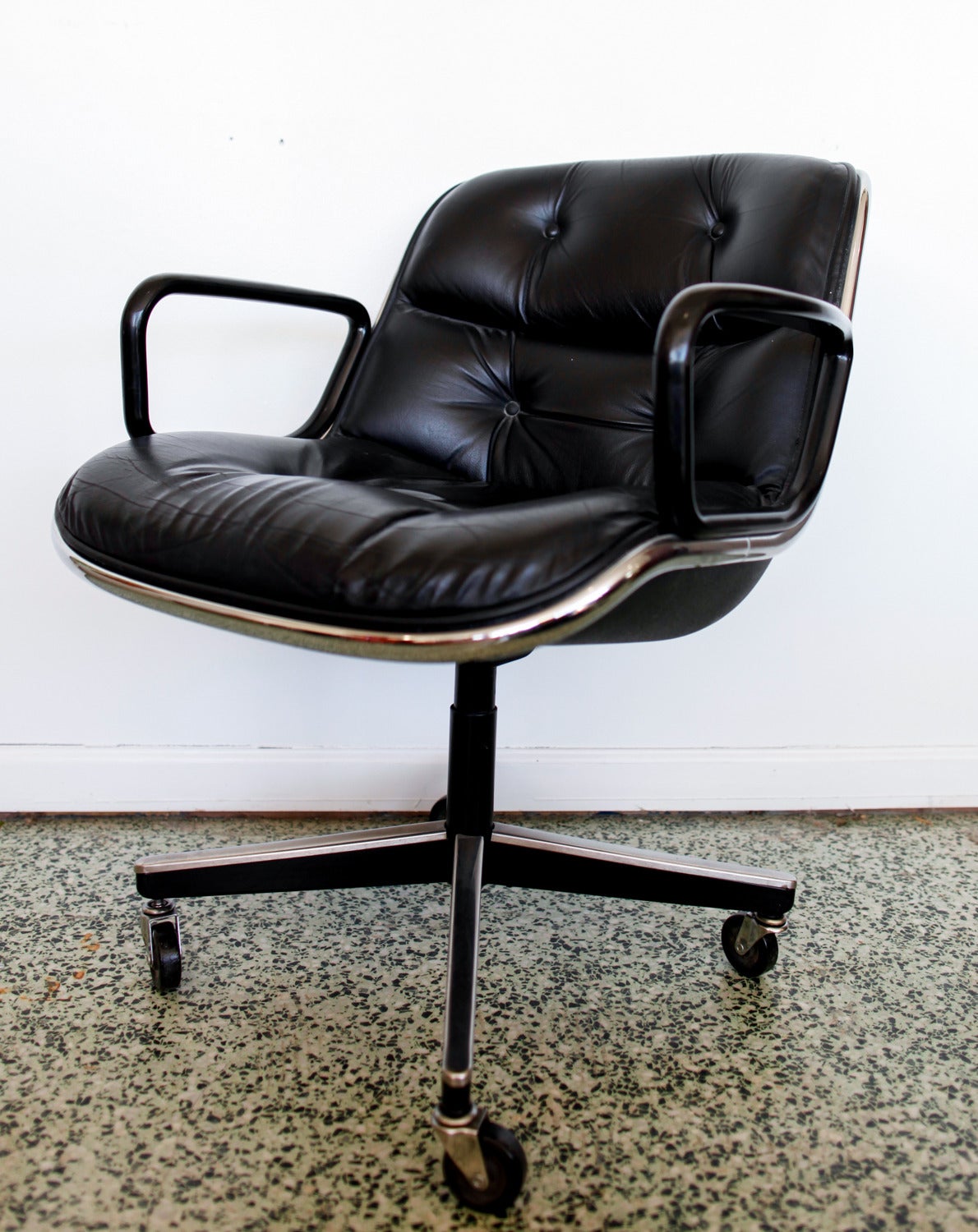 Black Executive Chair By Charles Pollock For Knoll At Stdibs - Black Executive Chair By Charles Pollock For Knoll black executive chair by charles pollock for knoll at stdibs - black executive chair by charles pollock for knoll