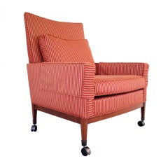 Retro Richardson Nemchoff Beautiful Mid-Century Lounge Chair