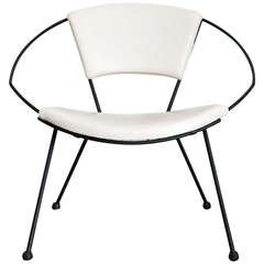 Mid-Century Hoop Chair by John Hauser for Ironworks