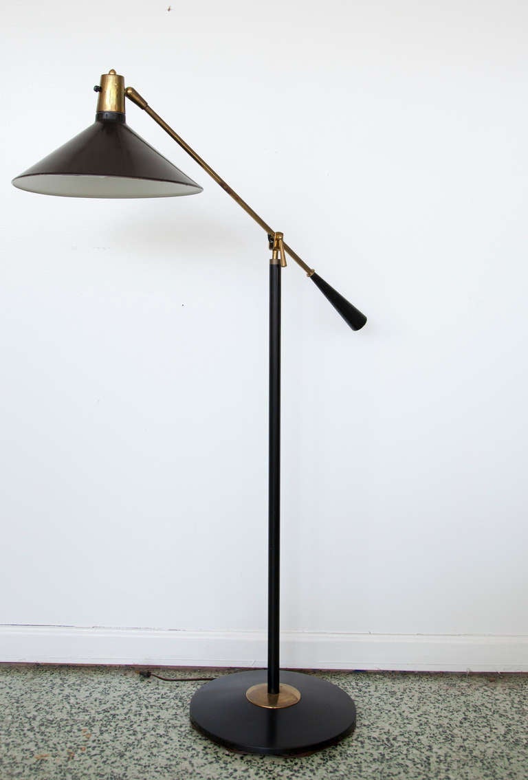 adjustable arm floor lamp