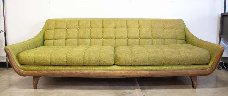 Very nice Adrian Pearsall mid-century sofa. Original upholstery overall nice clean original condition.