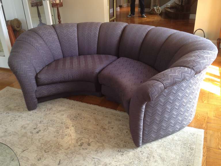 curved sofa - ikea