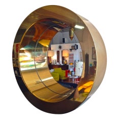 Vintage Curtis Jere Porthole Mid-Century  Mirror