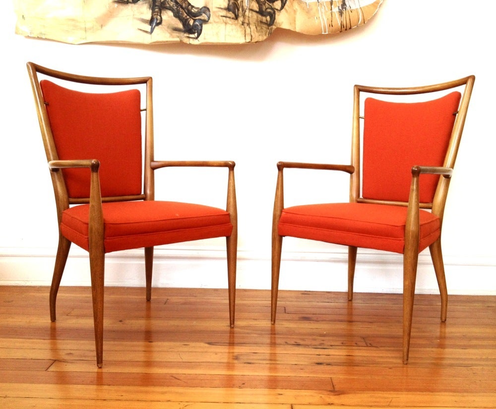 American Set of Six Widdicomb Dining Chairs