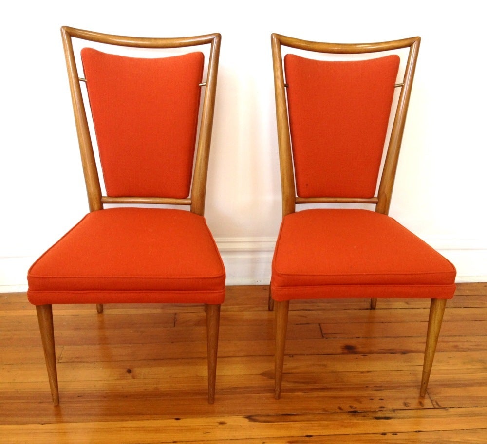 Set of Six Widdicomb Dining Chairs 1