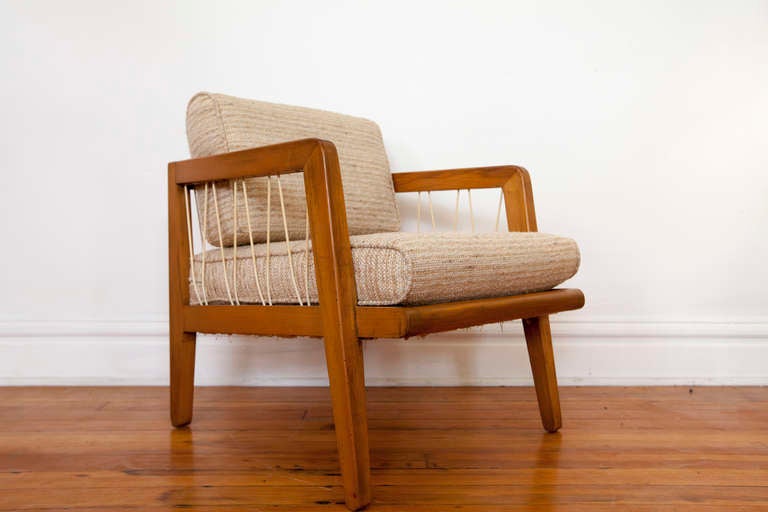 Pair of Rare Edward Wormley lounge chairs