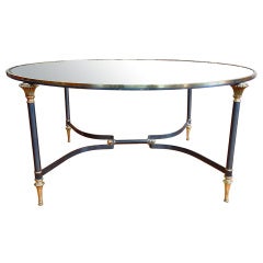 Round LaBarge Style Coffee Table 