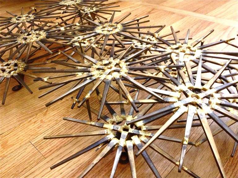 Large Starburst Wall Sculpture by Marc Weinstein 1