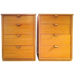 Pair of Edward Wormley Chests Precedent Collection